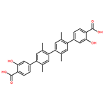 3,3'''-Dihydroxy-2',2'',5',5''-tetramethyl-[1,1':4',1'':4'',1'''-quaterphenyl]-4,4'''-dicarboxylic acid