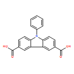 9-​phenyl-9H-​Carbazole-​3,​6-​dicarboxylic acid