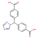 4,4'-(1h-1,2,4-triazol-1-ylmethylene)bis-benzoic acid