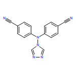 Benzonitrile, 4,4'-(4H-1,2,4-triazol-4-ylimino)bis-