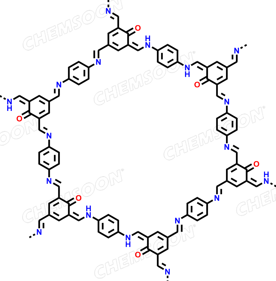 1,3,5-Benzenetricarboxaldehyde, 2-hydroxy-, polymer with 1,4-benzenediamine