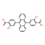 4,4'-(Anthracene-9,10-diyl)bis(2-hydroxybenzoic acid)