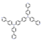 [1,​1'-​Biphenyl]​-​4,​4'-​diamine, N4,​N4,​N4',​N4'-​tetrakis[4-​(4-​pyridinyl)​phenyl]​-
