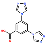 Benzoic acid, 3,5-bis(4H-1,2,4-triazol-4-yl)-