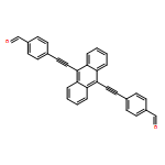 Benzaldehyde, 4,​4'-​(9,​10-​anthracenediyldi-​2,​1-​ethynediyl)​bis-