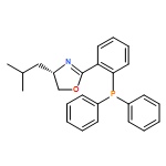 Oxazole,2-[2-(diphenylphosphino)phenyl]-4,5-dihydro-4-(2-methylpropyl)-, (S)-