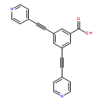 3,5-Bis(pyridin-4-ylethynyl)benzoic acid