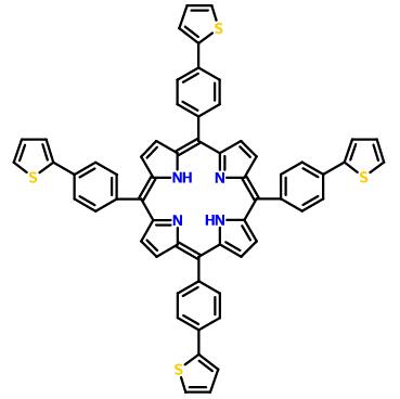 21H,​23H-​Porphine, 5,​10,​15,​20-​tetrakis(4-​thienylphenyl)​-