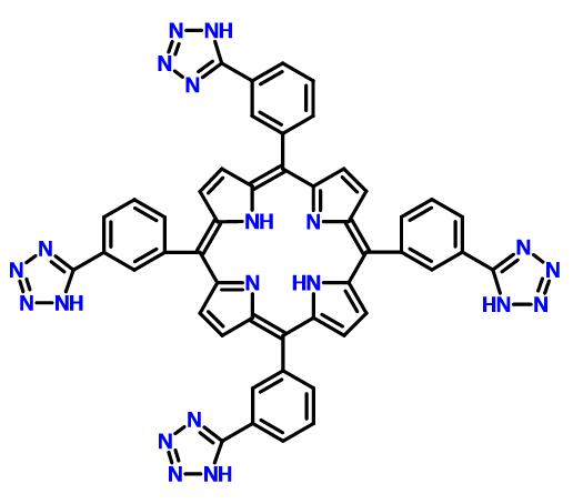 21H,23H-Porphine,5,10,15,20-tetrakis[3-(2H-tetrazo1-5-yl)phenyl]-