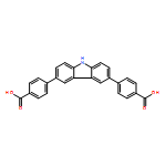 4,4'-(9H-carbazole-3,6-diyl)dibenzoic acid