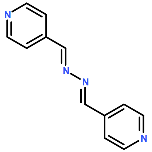 isonicotinaldehyde (4-pyridylmethylene)hydrazone