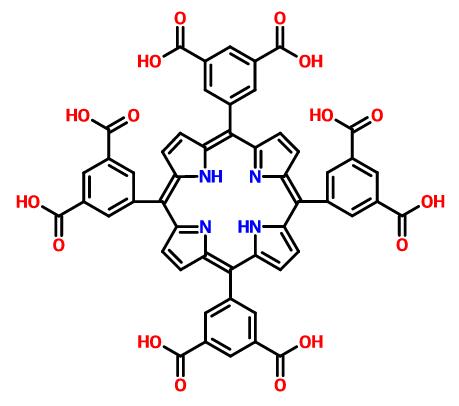 1,​3-​Benzenedicarboxylic acid, 5,​5',​5'',​5'''-​(21H,​23H-​porphine-​5,​10,​15,​20-​tetrayl)​tetrakis-