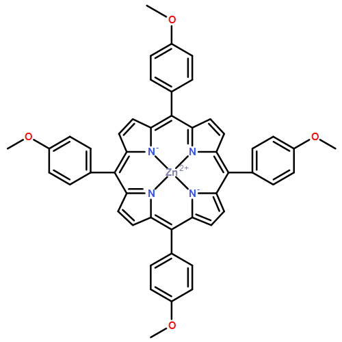 (SP-4-1)-[5,10,15,20-Tetrakis(4-methoxyphenyl)-21H,23H-porphinato(2-)-κN21,κN22,κN23,κN24]zinc