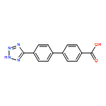 4'-(2H-tetrazol-5-yl)-[1,1'-biphenyl]-4-carboxylic acid