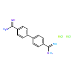 [1,1'-biphenyl]-4,4'-bis(carboximidamide) dihydrochloride