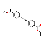 diethyl 4,4'-(ethyne-1,2-diyl)dibenzoate