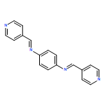(N1E,N4E)-N1,N4-bis(pyridin-4-ylmethylene)benzene-1,4-diamine