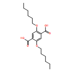 2,5-bis(hexyloxy)-1,4-benzenedicarboxylic acid