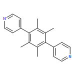 Pyridine, 4,4'-(2,3,5,6-tetramethyl-1,4-phenylene)bis-