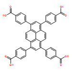 4,4',4'',4'''-(1,9-dihydropyrene-1,3,6,8-tetrayl)tetrabenzoicacid