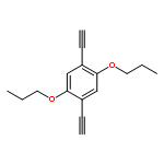 Benzene, 1,4-diethynyl-2,5-dipropoxy-
