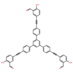 5,5'-((5'-(4-((3-Formyl-4-hydroxyphenyl)ethynyl)phenyl)-[1,1':3',1''-terphenyl]-4,4''-diyl)bis(ethyne-2,1-diyl))bis(2-hydroxybenzaldehyde)