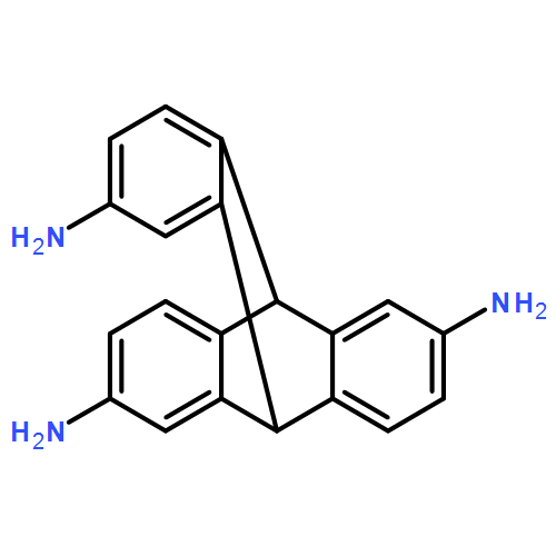 2,6,14-triaminotriptycene