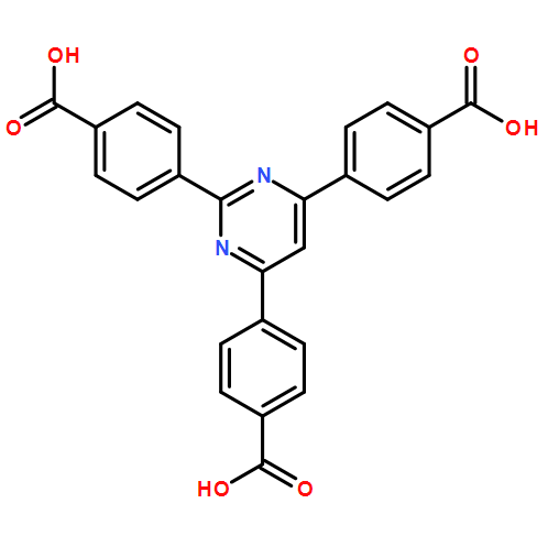 4-[2,6-bis(4-carboxyphenyl)-4-pyrimidinyl]-Benzoic acid