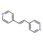 4,4'-(1,2-ethenediyl)bis-pyridine