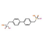 [4-[4-(Phosphonomethyl)phenyl]phenyl]methylphosphonic acid
