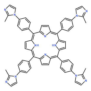 5,10,15,20-tetra [4 - (2-methyl-1h-imidazolyl) phenyl] - 21h, 23h porphyrin