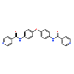 4-Pyridinecarboxamide, N,N'-(oxydi-4,1-phenylene)bis-