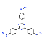 1,3,5-tris-(4-hydrazinephenyl)triazine