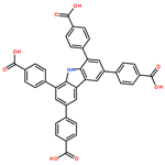 4-​[1,​6,​8-​tris(4-​carboxyphenyl)​-​9H-​carbazol-​3-​yl]​-Benzoic acid