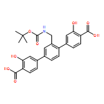 [1,1':4',1''-Terphenyl]-4,4''-dicarboxylic acid, 2'-[[[(1,1-dimethylethoxy)carbonyl]amino]methyl]-3,3''-dihydroxy-