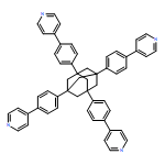 Pyridine, 4,4',4'',4'''-(tricyclo[3.3.1.13,7]decane-1,3,5,7-tetrayltetra-4,1-phenylene)tetrakis-