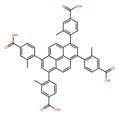 4,4',4'',4'''-(pyrene-1,3,6,8-tetrayl)tetrakis(3-methylbenzoic acid)