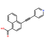 4-(Pyridin-4-ylethynyl)-1-naphthoic acid