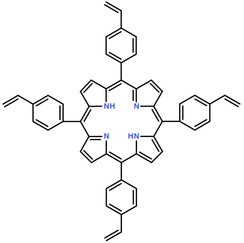 5,10,15,20-tetrakis(4-ethenylphenyl)-21H,23H-Porphine