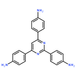 Benzenamine, 4,4',4''-(2,4,6-pyrimidinetriyl)tris-