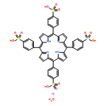 4,4,4,4(porphine-tetrayl)tetrakis(benz-enesulf.A.)tetraso.S