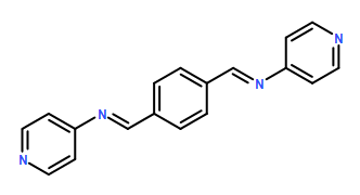 N,N'-(1,4-Phenylenebis(methanylylidene))bis(pyridin-4-amine)