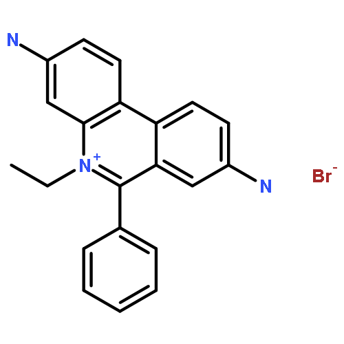 3,8-Diamino-5-ethyl-6-phenylphenanthridin-5-ium bromide
