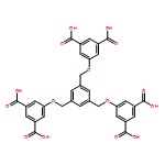 1,3,5-tris-[3,5-(dicarboxy)phenoxymethyl]benzene