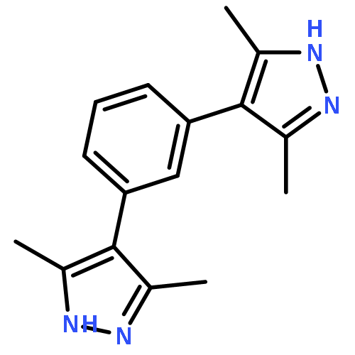 1H-Pyrazole, 4,4'-(1,3-phenylene)bis[3,5-dimethyl-