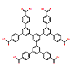 5',5'''-bis(4-carboxyphenyl)-5''-(4,4''-dicarboxy[1,1':3',1''-terphenyl]-5'-yl)-[1,1':3',1'':3'',1''':3''',1''''-Quinquephenyl]-4,4''''-dicarboxylic acid