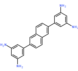 5,5'-(naphthalene-2,6-diyl)bis(benzene-1,3-diamine)