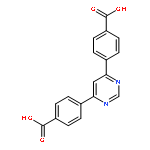 4,6-Di(4-carboxyphenyl)pyrimidine