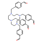 Benzaldehyde, 4,4',4'',4'''-[1,4,7,10-tetraazacyclododecane-1,4,7,10-tetrayltetrakis(methylene)]tetrakis-