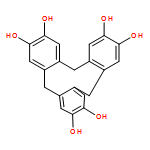 5H-Tribenzo[a,d,g]cyclononene-2,3,7,8,12,13-hexol,10,15-dihydro-